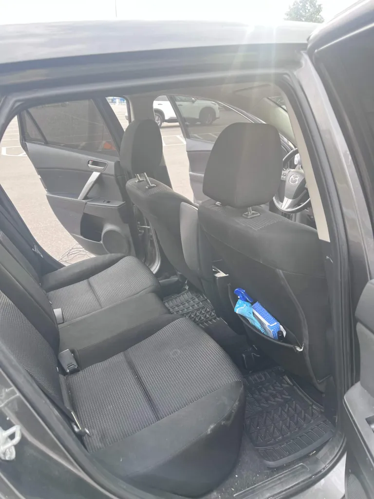 Rear Interior – Before
