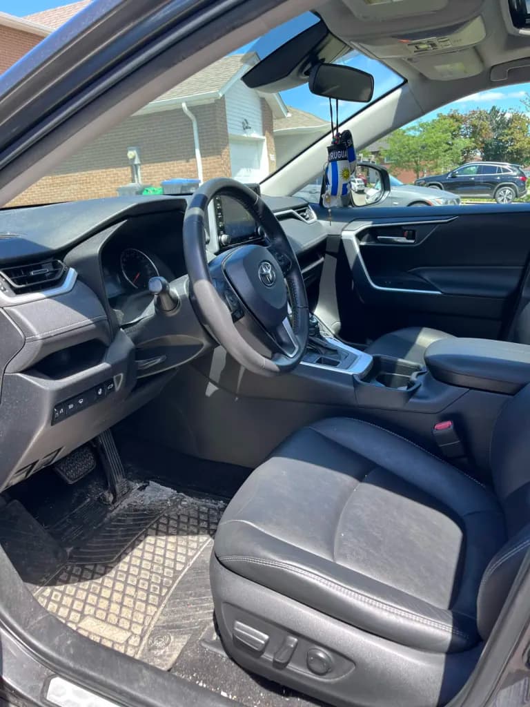 Driver’s Side Interior Before