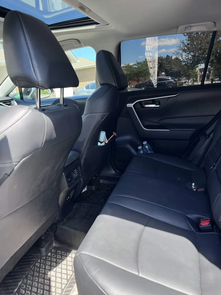 Rear Seats Before