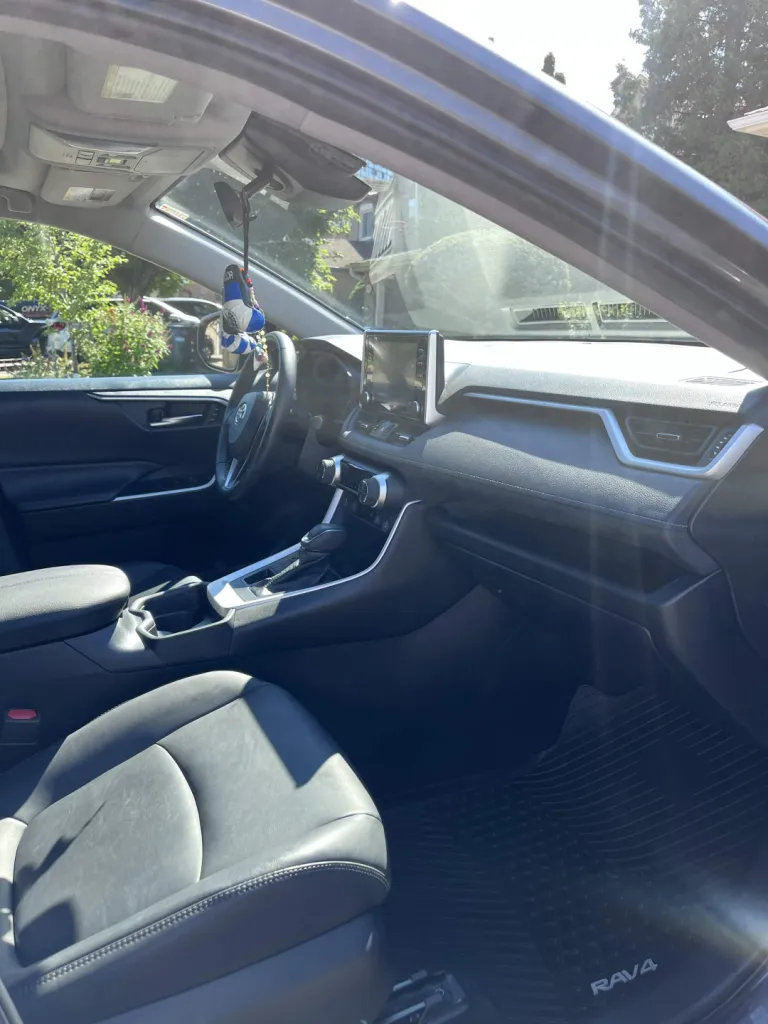 Dashboard & Front Seats After