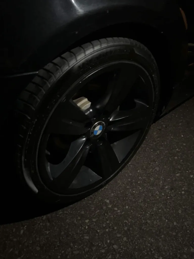 Black Alloy Wheel