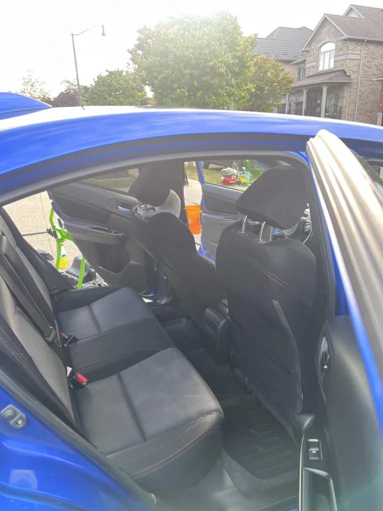 Rear Seat Interior